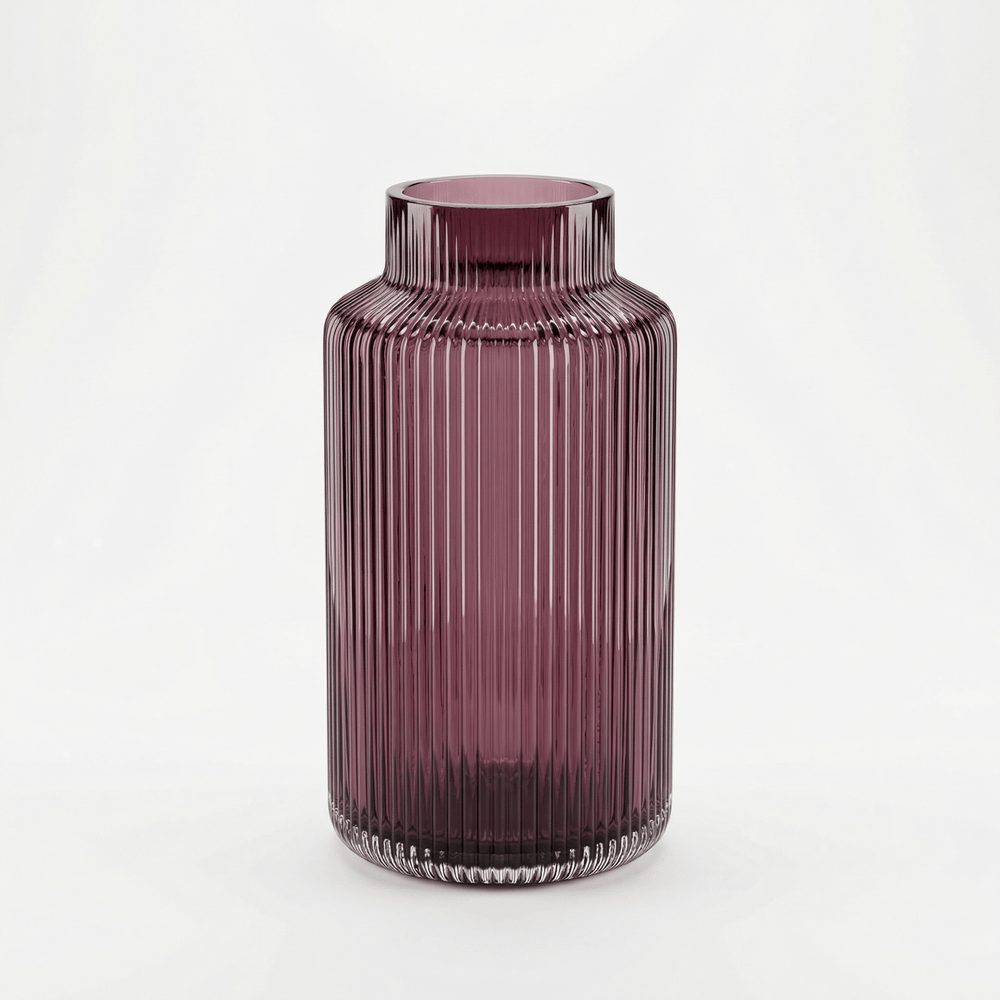 Dein Traumzimmer Kaheku Vase Bertini lila Ø11.5 cm Glas