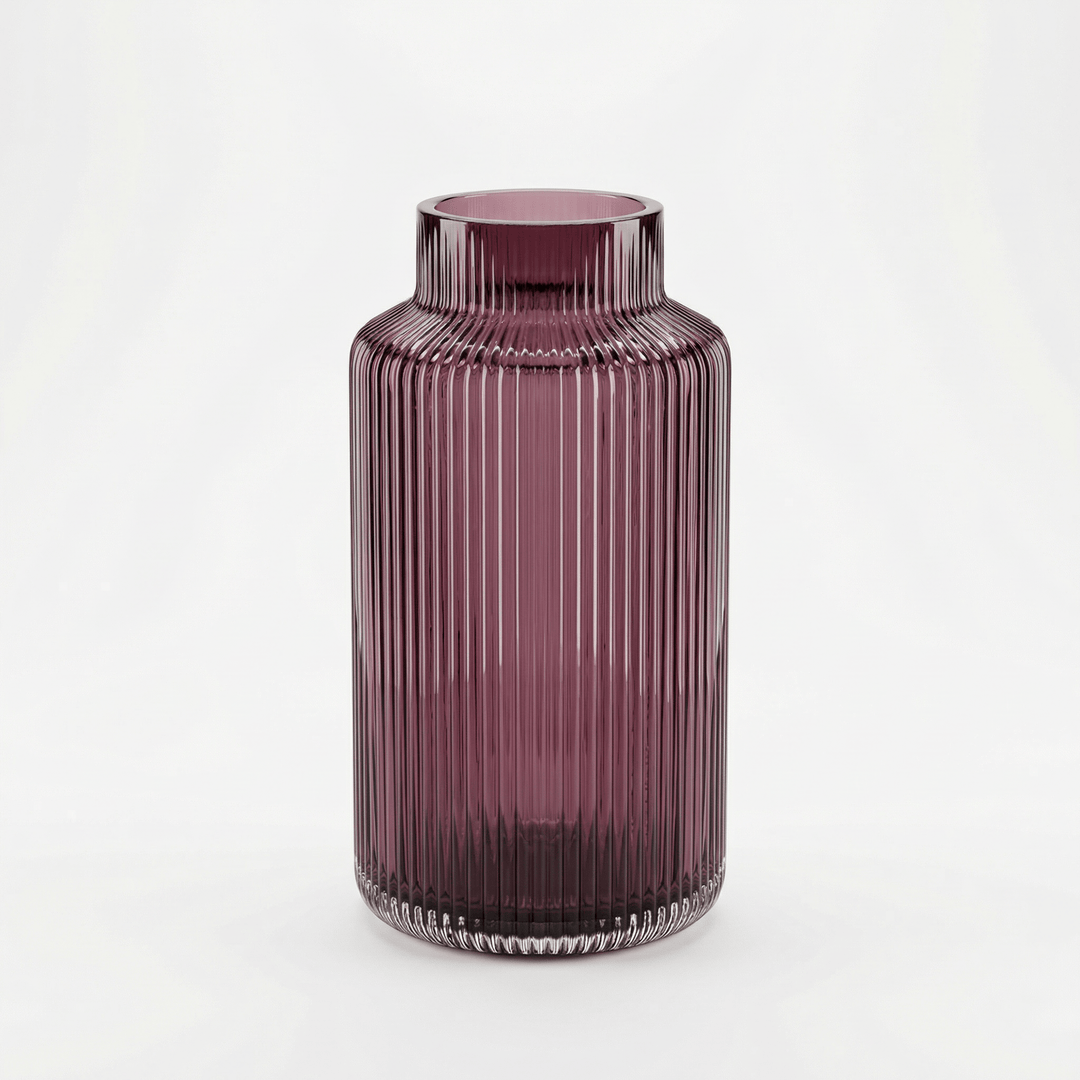 Dein Traumzimmer Kaheku Vase Bertini lila Ø11.5 cm Glas