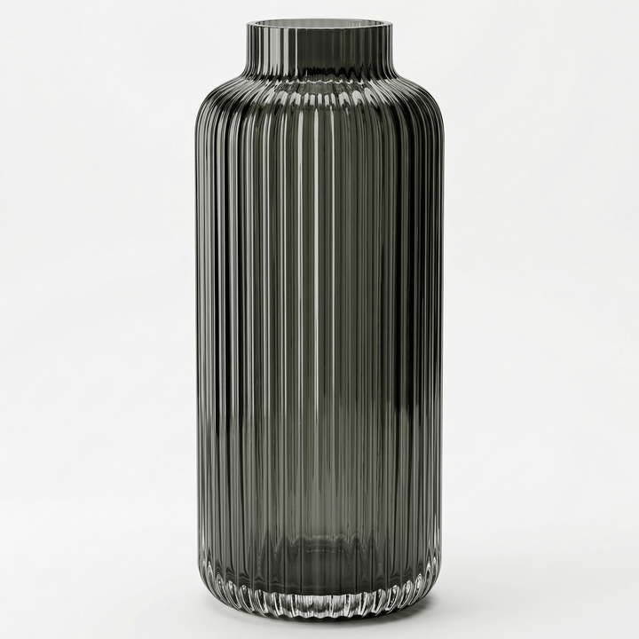 Dein Traumzimmer Kaheku Vase Bertini Smoke Ø10cm Glas