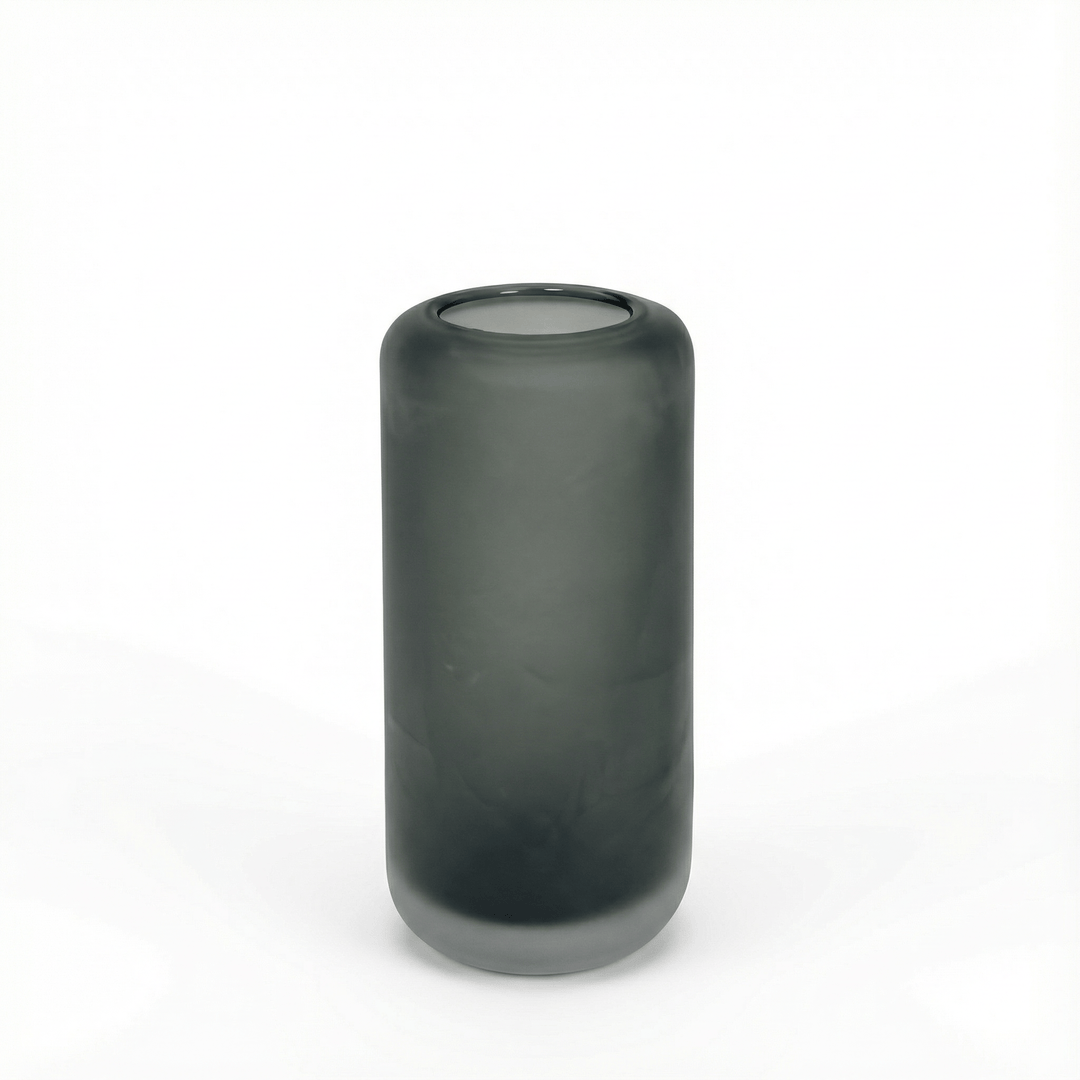 Dein Traumzimmer Kaheku - Vase Opino Matt Smoke Ø7,5 cm Glas