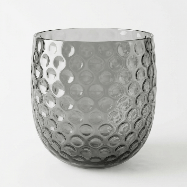Dein Traumzimmer Kaheku Windlicht Catania lüster-rauch optik Ø25cm Glas