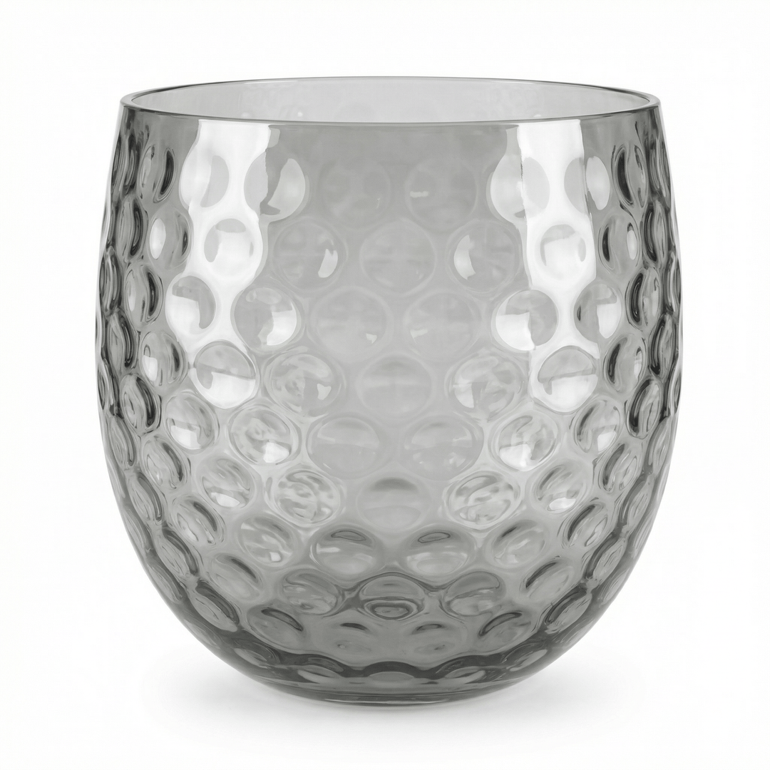 Dein Traumzimmer Kaheku Windlicht Catania lüster-rauch optik Ø29cm Glas
