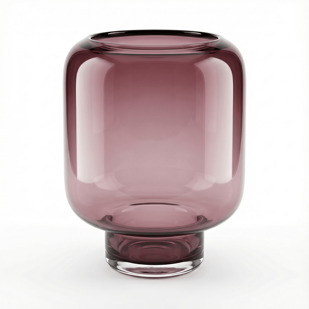 Dein Traumzimmer Kaheku - Windlicht Opino Lila Ø23 cm Glas