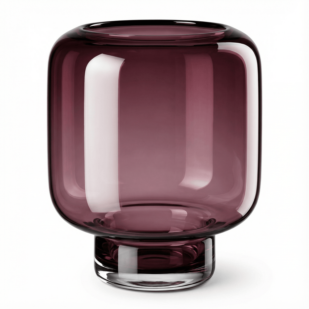 Dein Traumzimmer Kaheku - Windlicht Opino Lila Ø26 cm Glas