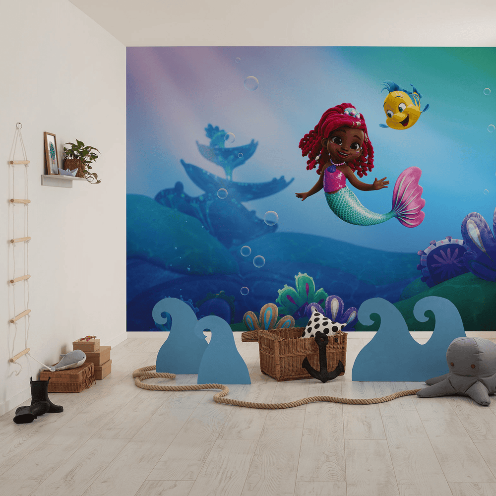 Dein Traumzimmer KOMAR FOTOTAPETE - DISNEY - Ariel Junior Friends Fototapeten