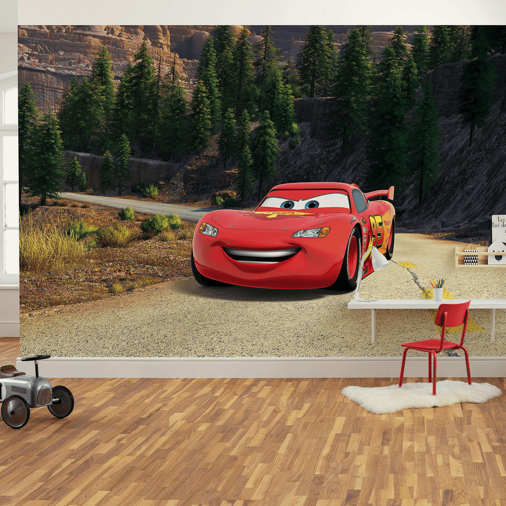 Dein Traumzimmer KOMAR FOTOTAPETE - DISNEY - Cars Every Road has a Story Fototapeten