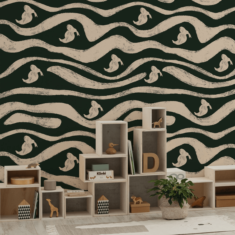 Dein Traumzimmer KOMAR FOTOTAPETE - DISNEY - Donald Duck Green Waves Fototapeten