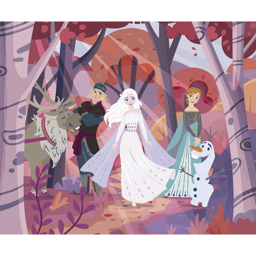Dein Traumzimmer KOMAR FOTOTAPETE - DISNEY -  Frozen Forest Friendship Fototapeten