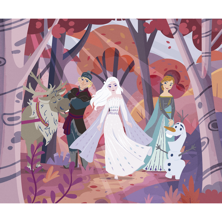 Dein Traumzimmer KOMAR FOTOTAPETE - DISNEY -  Frozen Forest Friendship Fototapeten
