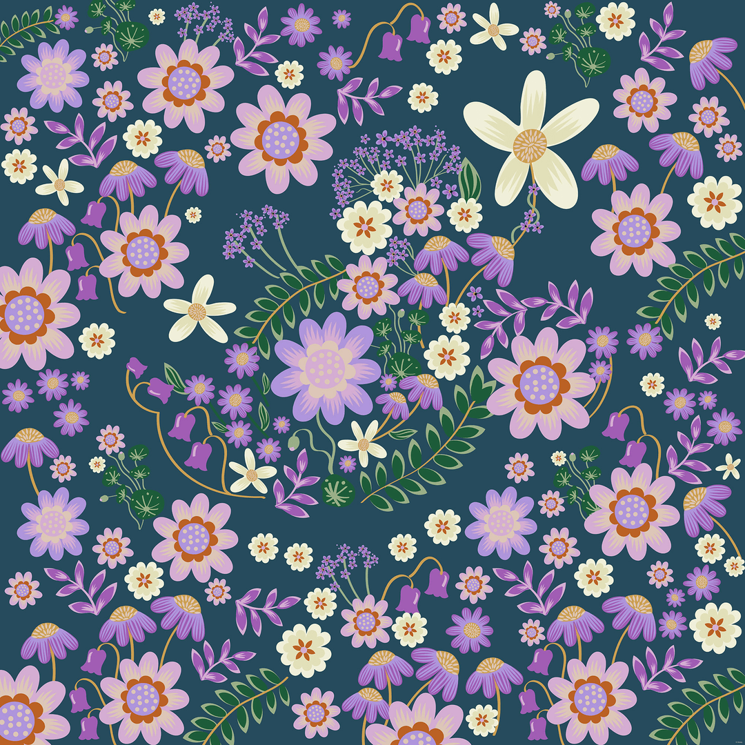 Dein Traumzimmer KOMAR FOTOTAPETE - DISNEY - Minnie Mouse Gardening Club Blue Fototapeten