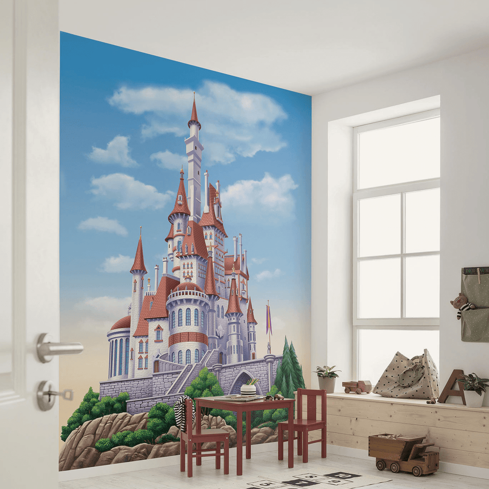 Dein Traumzimmer KOMAR FOTOTAPETE - DISNEY - Princess Belle Castle Fototapeten