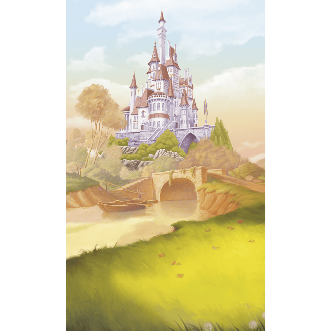 Dein Traumzimmer KOMAR FOTOTAPETE - DISNEY - Princess Belle Castle River Fototapeten