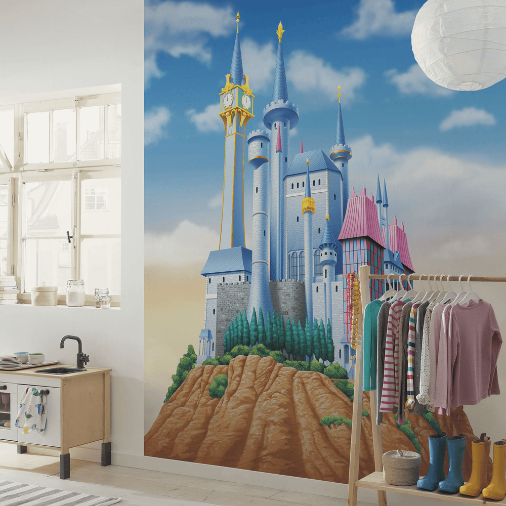 Dein Traumzimmer KOMAR FOTOTAPETE - DISNEY - Princess Cinderella Castle Fototapeten
