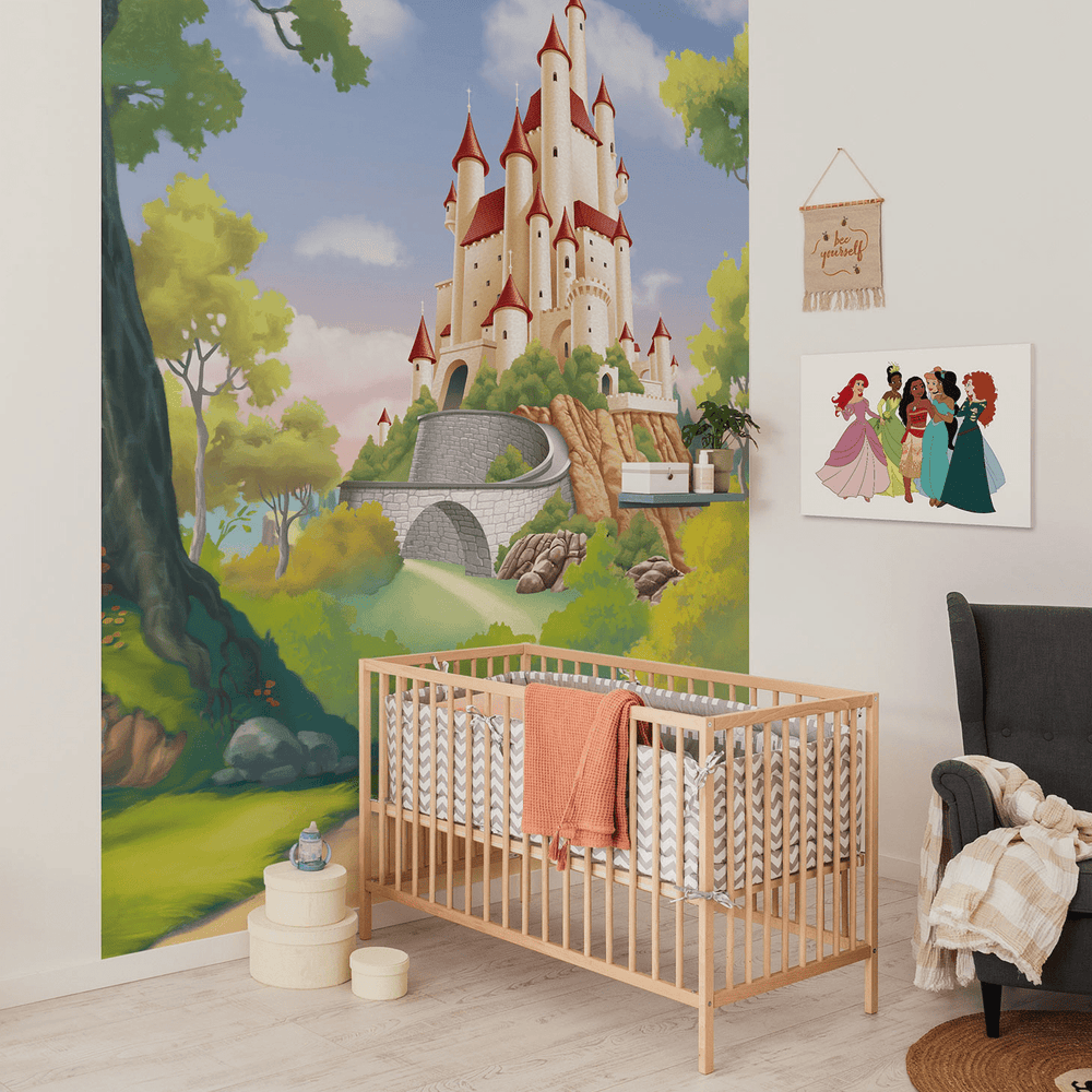 Dein Traumzimmer KOMAR FOTOTAPETE - DISNEY - Princess Snow White Castle Fototapeten