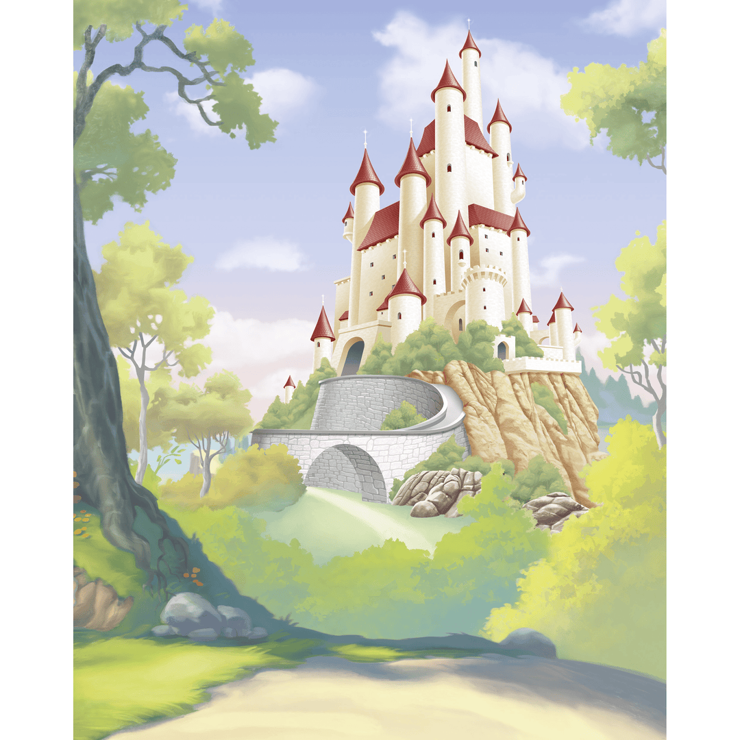 Dein Traumzimmer KOMAR FOTOTAPETE - DISNEY - Princess Snow White Castle Fototapeten