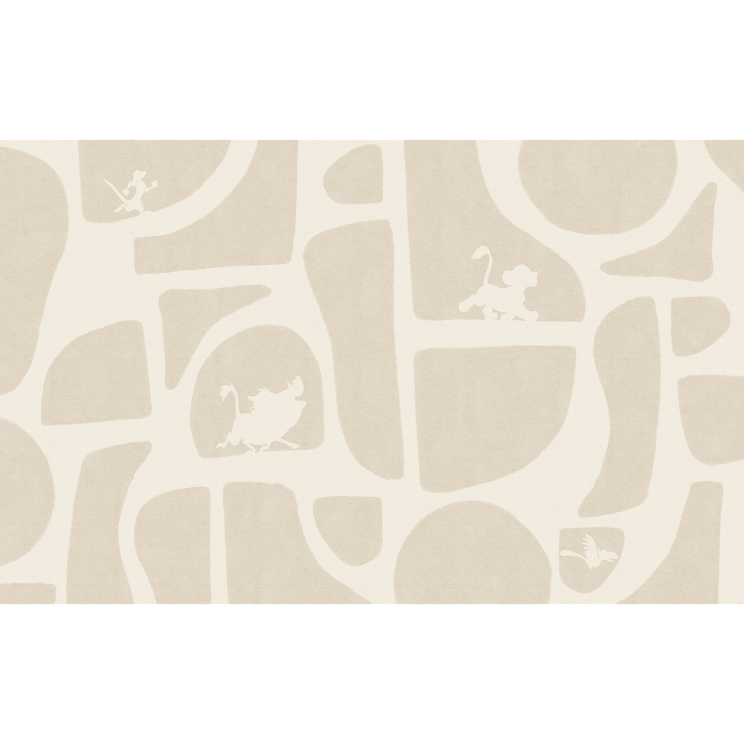 Dein Traumzimmer KOMAR FOTOTAPETE - DISNEY - The Lion King Animals and Shapes Fototapeten