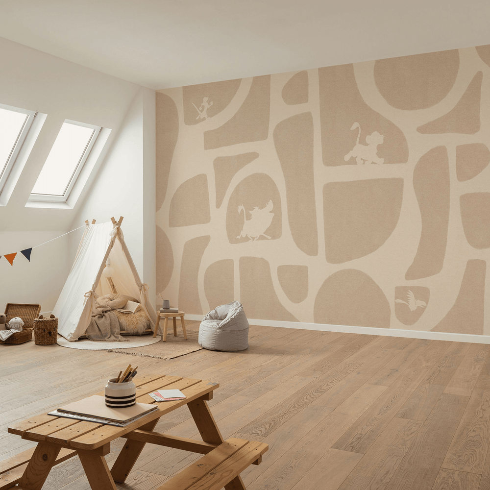 Dein Traumzimmer KOMAR FOTOTAPETE - DISNEY - The Lion King Animals and Shapes Fototapeten