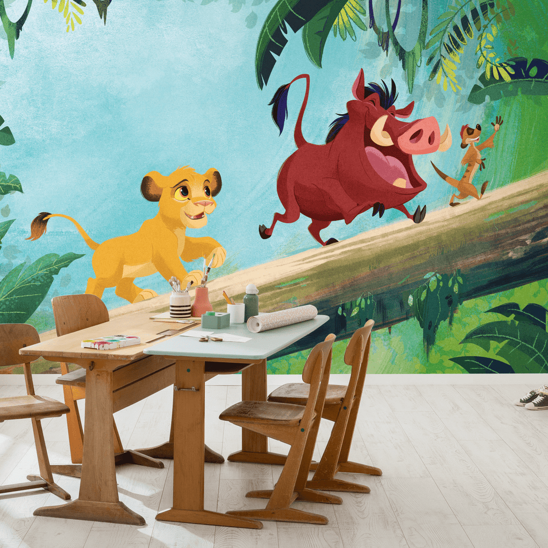 Dein Traumzimmer KOMAR FOTOTAPETE - DISNEY - The Lion King Classic Jungle Team Fototapeten