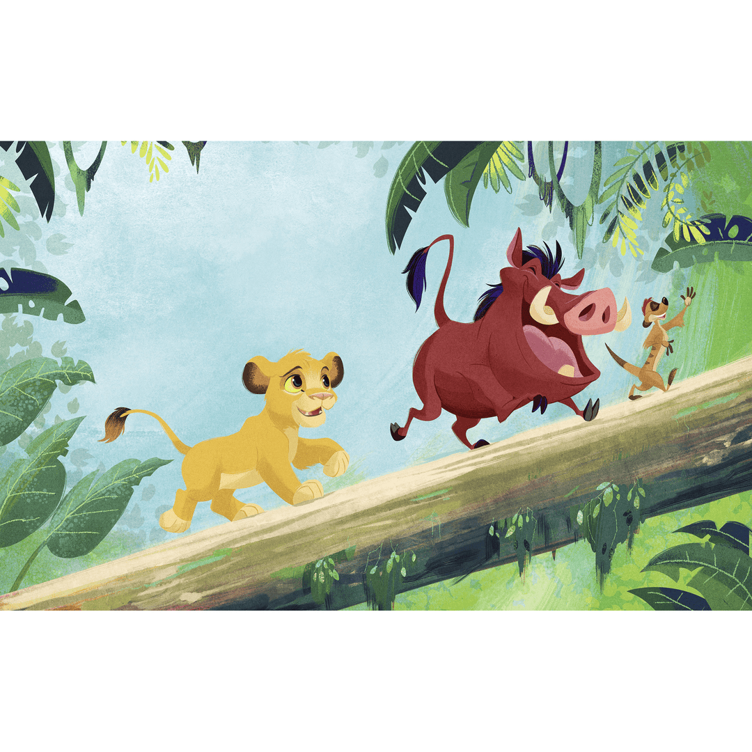 Dein Traumzimmer KOMAR FOTOTAPETE - DISNEY - The Lion King Classic Jungle Team Fototapeten