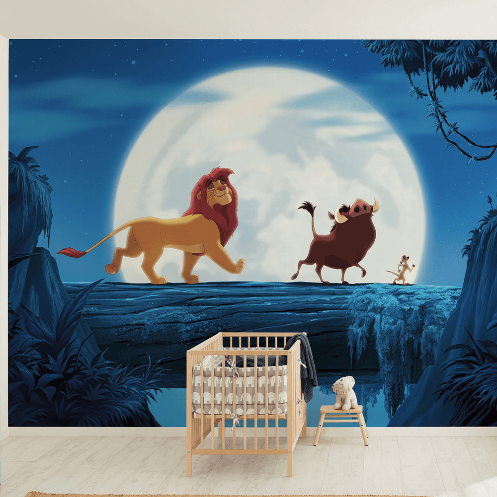 Dein Traumzimmer KOMAR FOTOTAPETE - DISNEY - The Lion King Full Moon Walk Fototapeten
