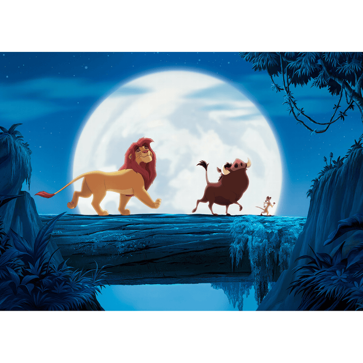 Dein Traumzimmer KOMAR FOTOTAPETE - DISNEY - The Lion King Full Moon Walk Fototapeten