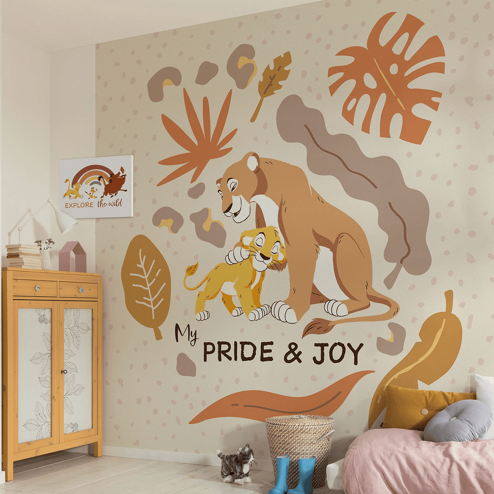 Dein Traumzimmer KOMAR FOTOTAPETE - DISNEY - The Lion King My Pride and Joy Fototapeten