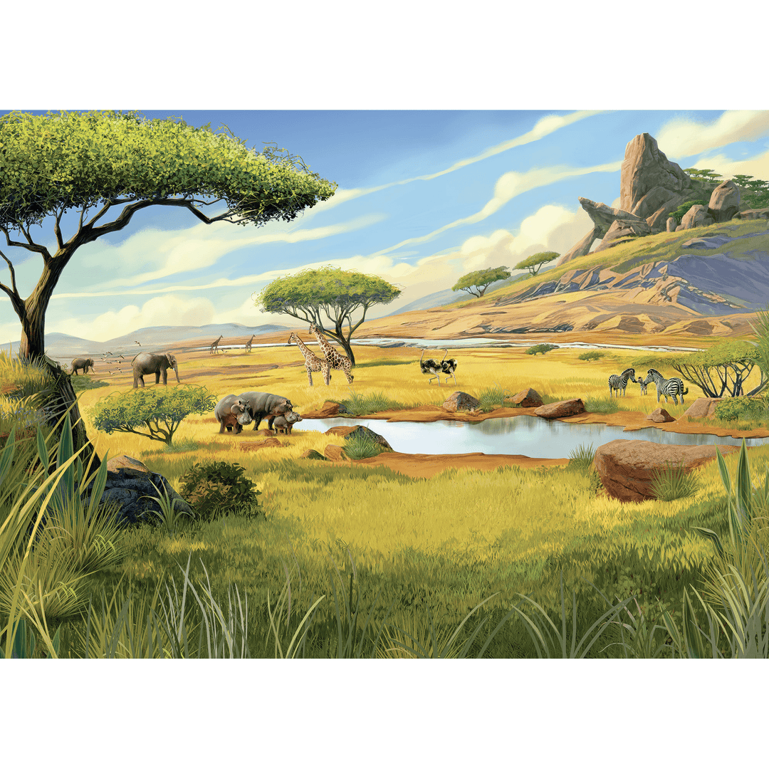 Dein Traumzimmer KOMAR FOTOTAPETE - DISNEY - The Lion King Savanna Fototapeten