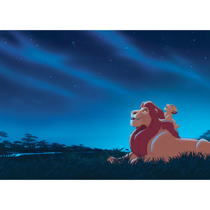 Dein Traumzimmer KOMAR FOTOTAPETE - DISNEY - The Lion King Stargazing Fototapeten