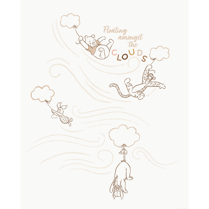 Dein Traumzimmer KOMAR FOTOTAPETE - DISNEY - Winnie the Pooh A Bluster Day Fototapeten