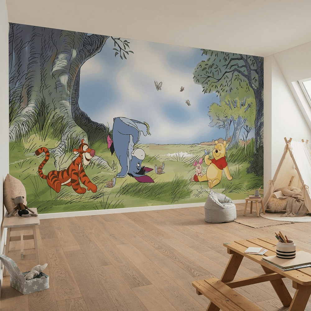 Dein Traumzimmer KOMAR FOTOTAPETE - DISNEY -  Winnie the Pooh Friendly Day Fototapeten
