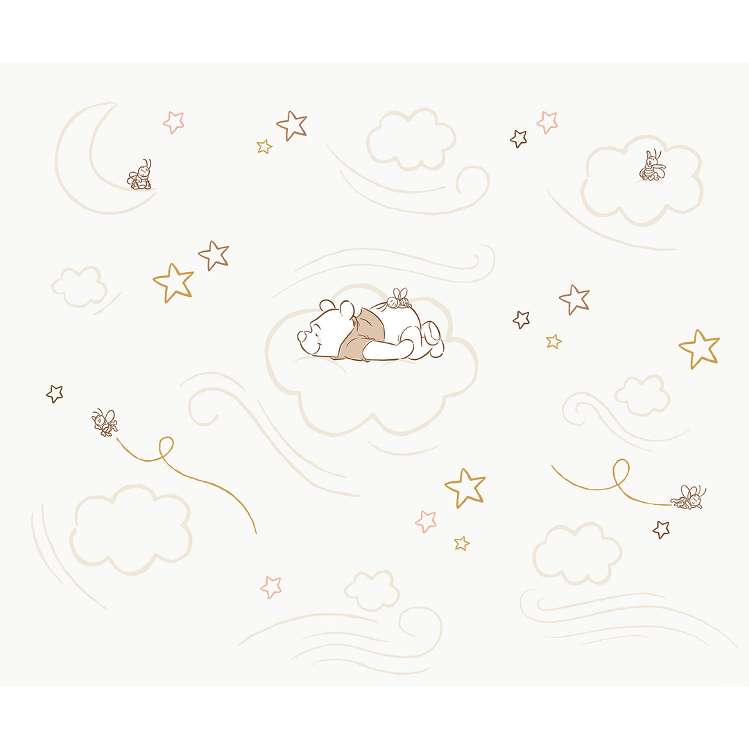 Dein Traumzimmer KOMAR FOTOTAPETE - DISNEY - Winnie the Pooh Sleepy Little Bear Fototapeten