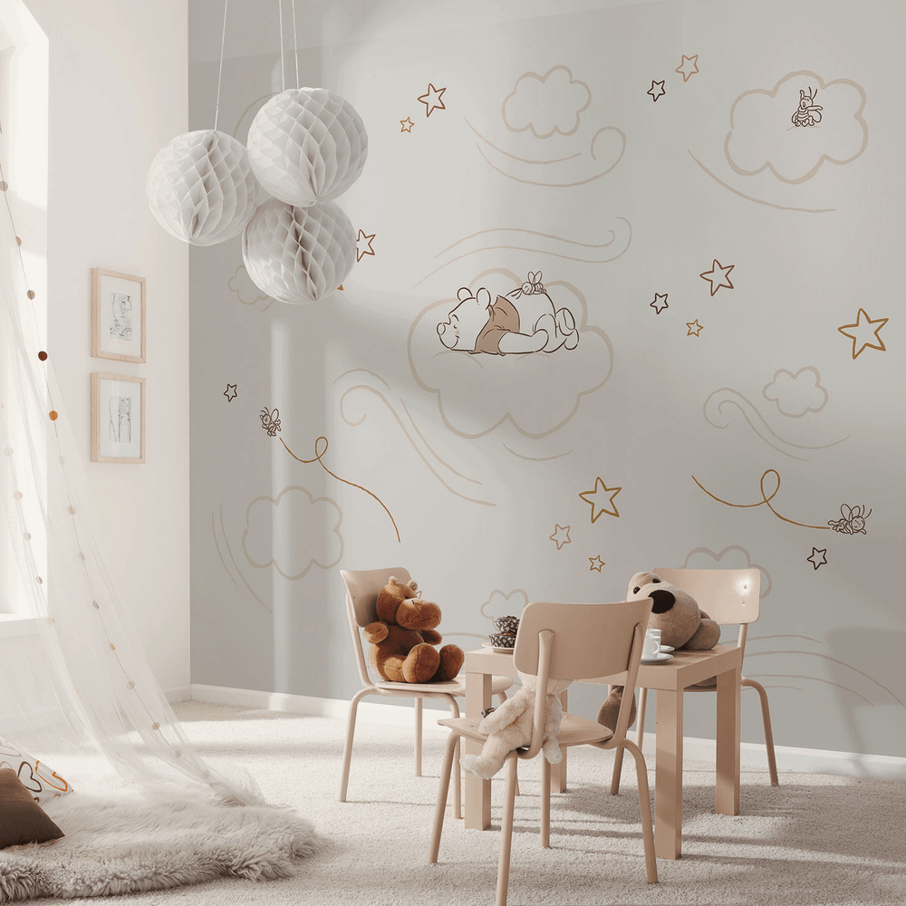 Dein Traumzimmer KOMAR FOTOTAPETE - DISNEY - Winnie the Pooh Sleepy Little Bear Fototapeten