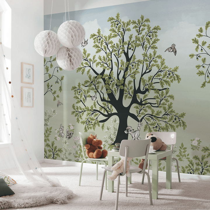 Dein Traumzimmer KOMAR FOTOTAPETE - INTO WONDERLAND - Bambi Forest Friends Fototapeten