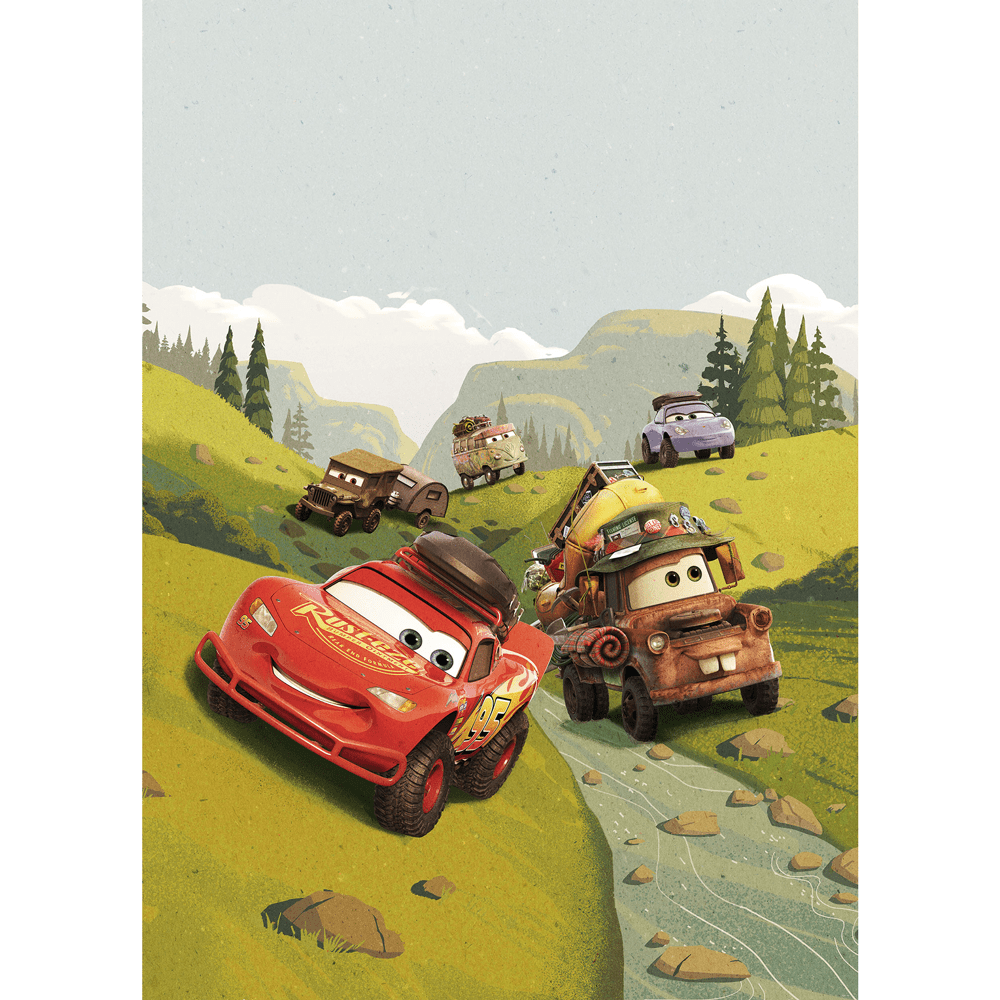 Dein Traumzimmer KOMAR FOTOTAPETE - INTO WONDERLAND - Cars Camping Fototapeten