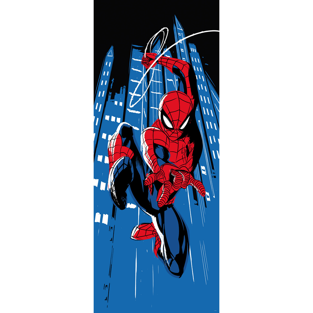 Dein Traumzimmer KOMAR FOTOTAPETE - INTO WONDERLAND - Spider-Man Rooftop-Rockin Fototapeten