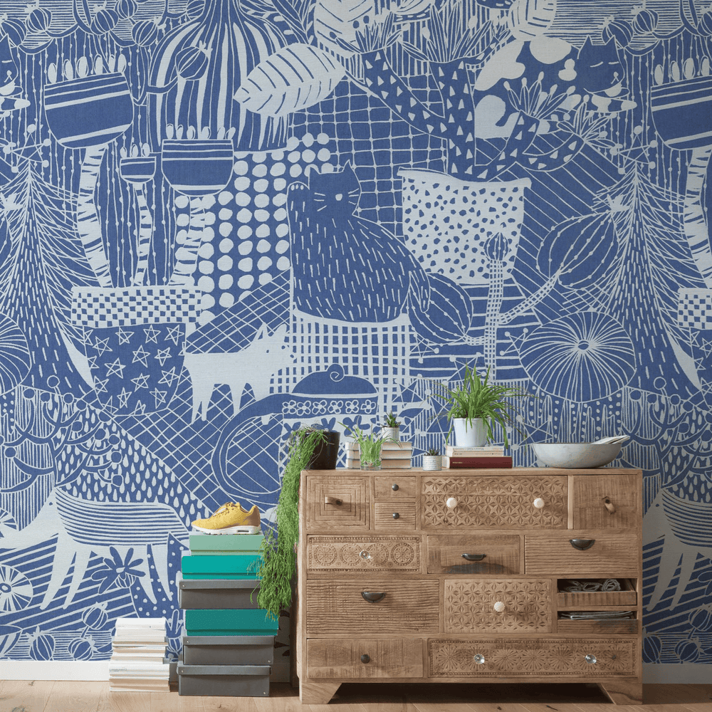 Dein Traumzimmer KOMAR FOTOTAPETE - SEASON - Feline Mirage Fototapeten