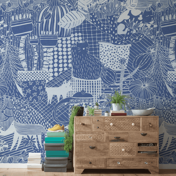 Dein Traumzimmer KOMAR FOTOTAPETE - SEASON - Feline Mirage Fototapeten