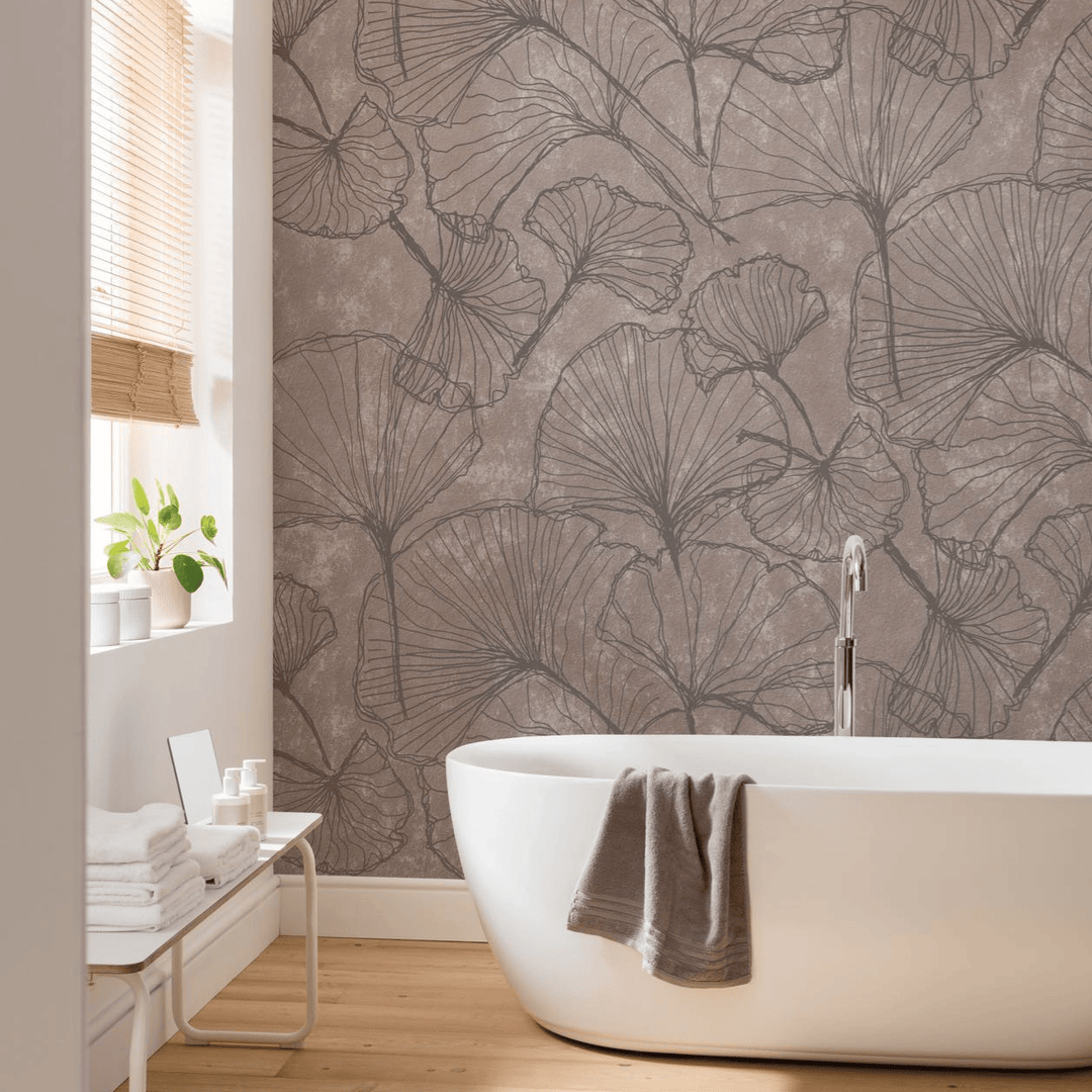 Dein Traumzimmer KOMAR FOTOTAPETE - SEASON - Ginko Stone Fototapeten
