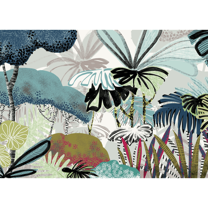 Dein Traumzimmer KOMAR FOTOTAPETE - SEASON - Jolly Jungle Fototapeten