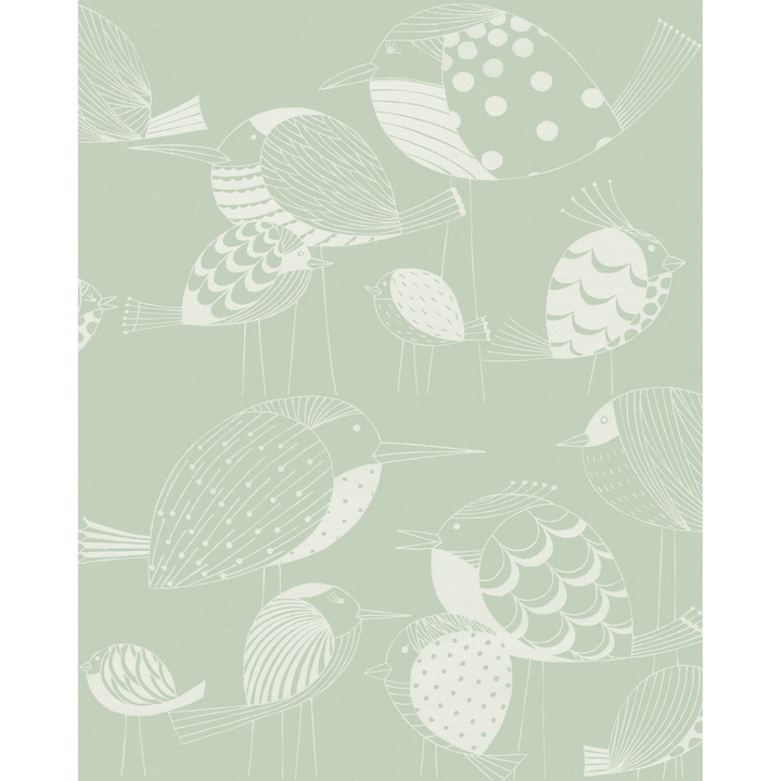 Dein Traumzimmer KOMAR FOTOTAPETE - SEASON - Naive Birds Fototapeten