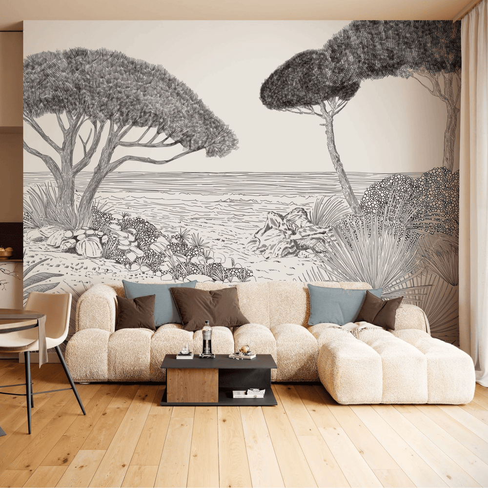 Dein Traumzimmer KOMAR FOTOTAPETE - SEASON - Shoreline Fototapeten