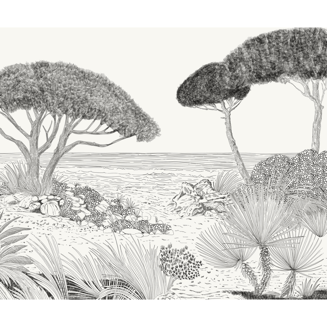 Dein Traumzimmer KOMAR FOTOTAPETE - SEASON - Shoreline Fototapeten