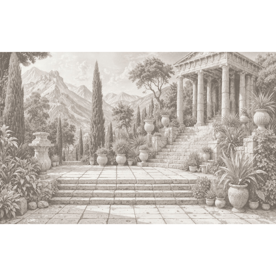 Dein Traumzimmer KOMAR FOTOTAPETE - SEASON - Trompe l'oeil Fototapeten