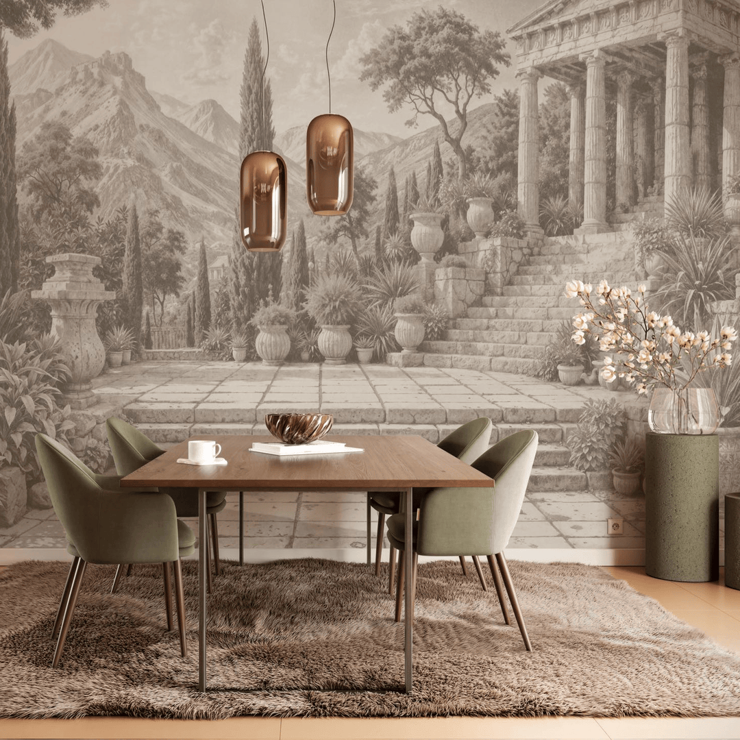 Dein Traumzimmer KOMAR FOTOTAPETE - SEASON - Trompe l'oeil Fototapeten