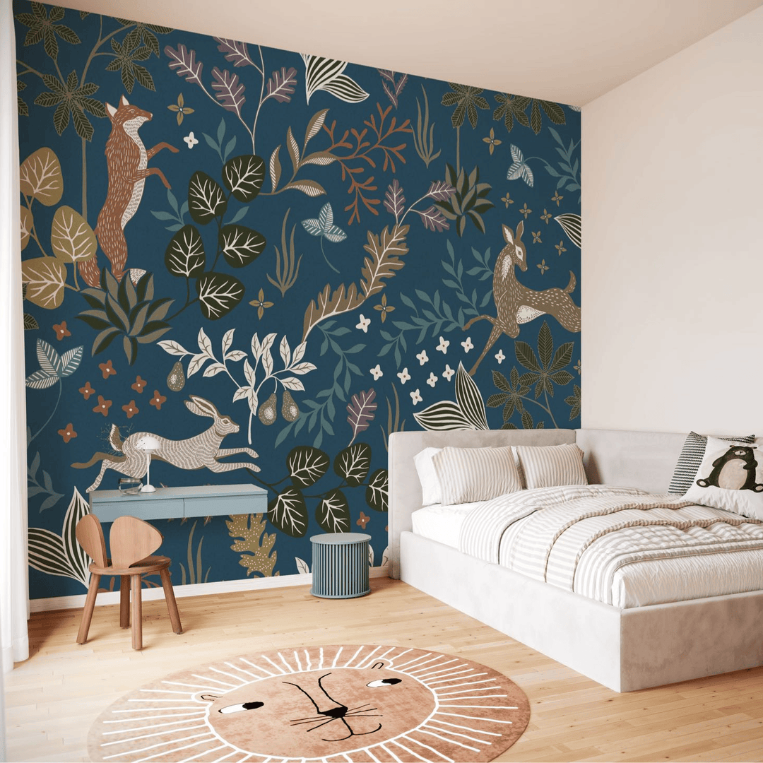 Dein Traumzimmer KOMAR FOTOTAPETE - SEASON - Wood Night Fototapeten