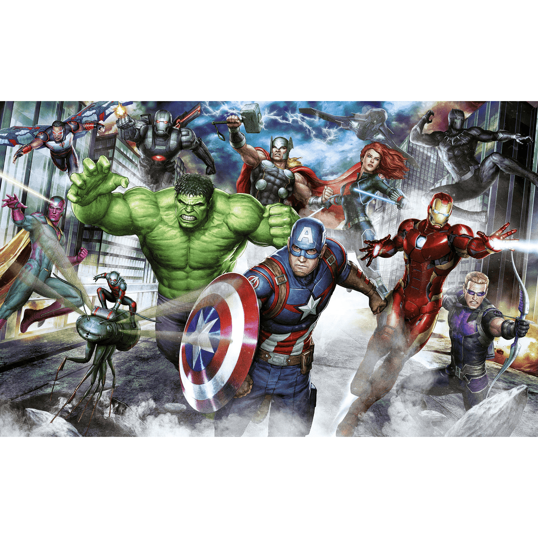 Dein Traumzimmer KOMAR - MARVEL Avengers Assemble I Digitaldrucktapete Fototapeten
