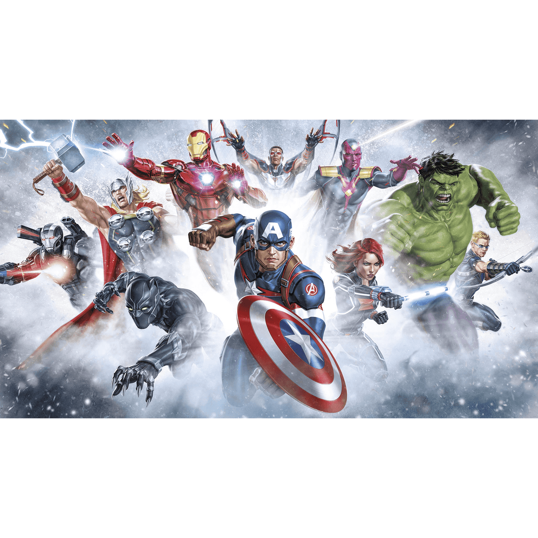 Dein Traumzimmer KOMAR - MARVEL Avengers Strike I Digitaldrucktapete Fototapeten