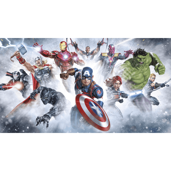 Dein Traumzimmer KOMAR - MARVEL Avengers Strike I Digitaldrucktapete Fototapeten