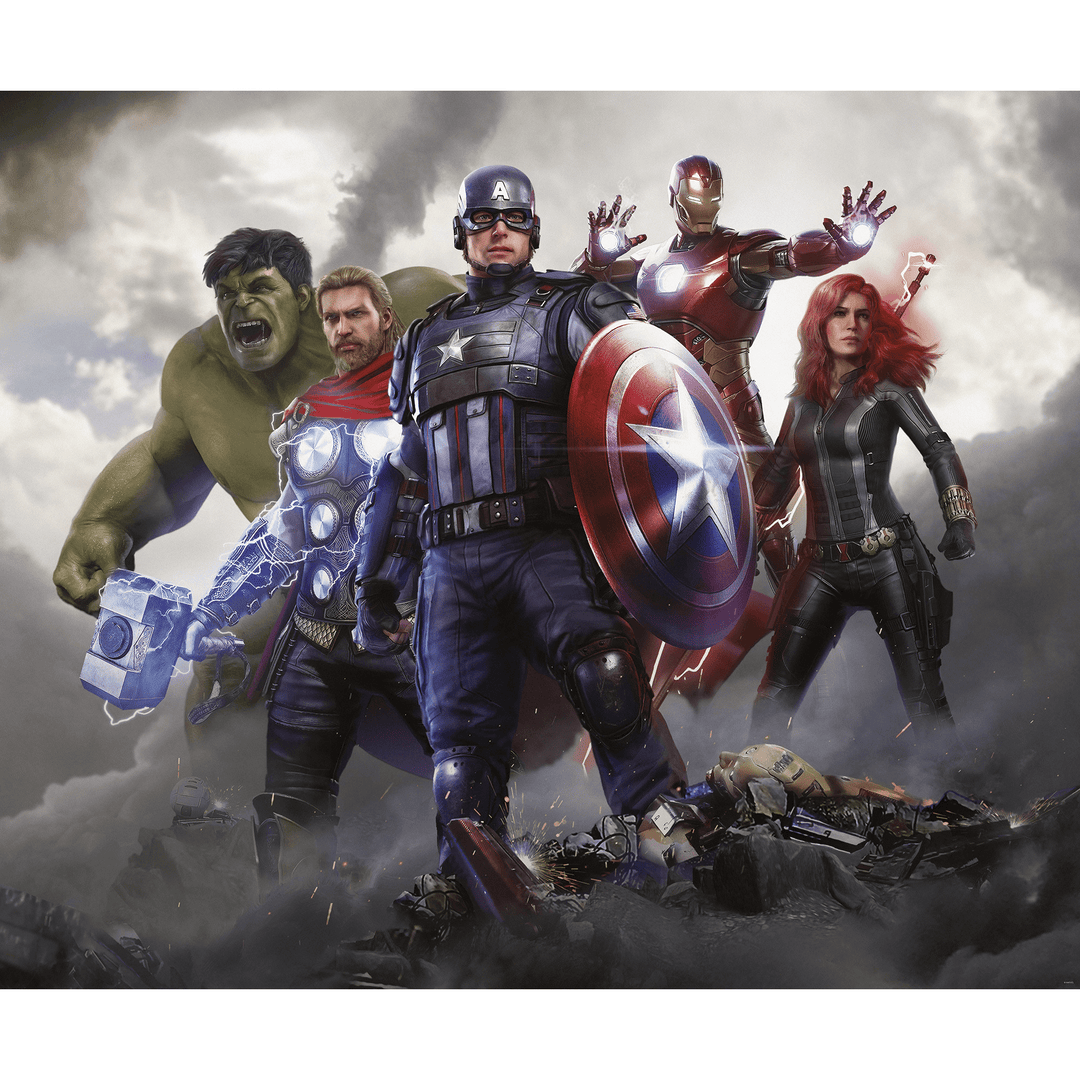 Dein Traumzimmer KOMAR - MARVEL Avengers Working Together I Digitaldrucktapete Fototapeten