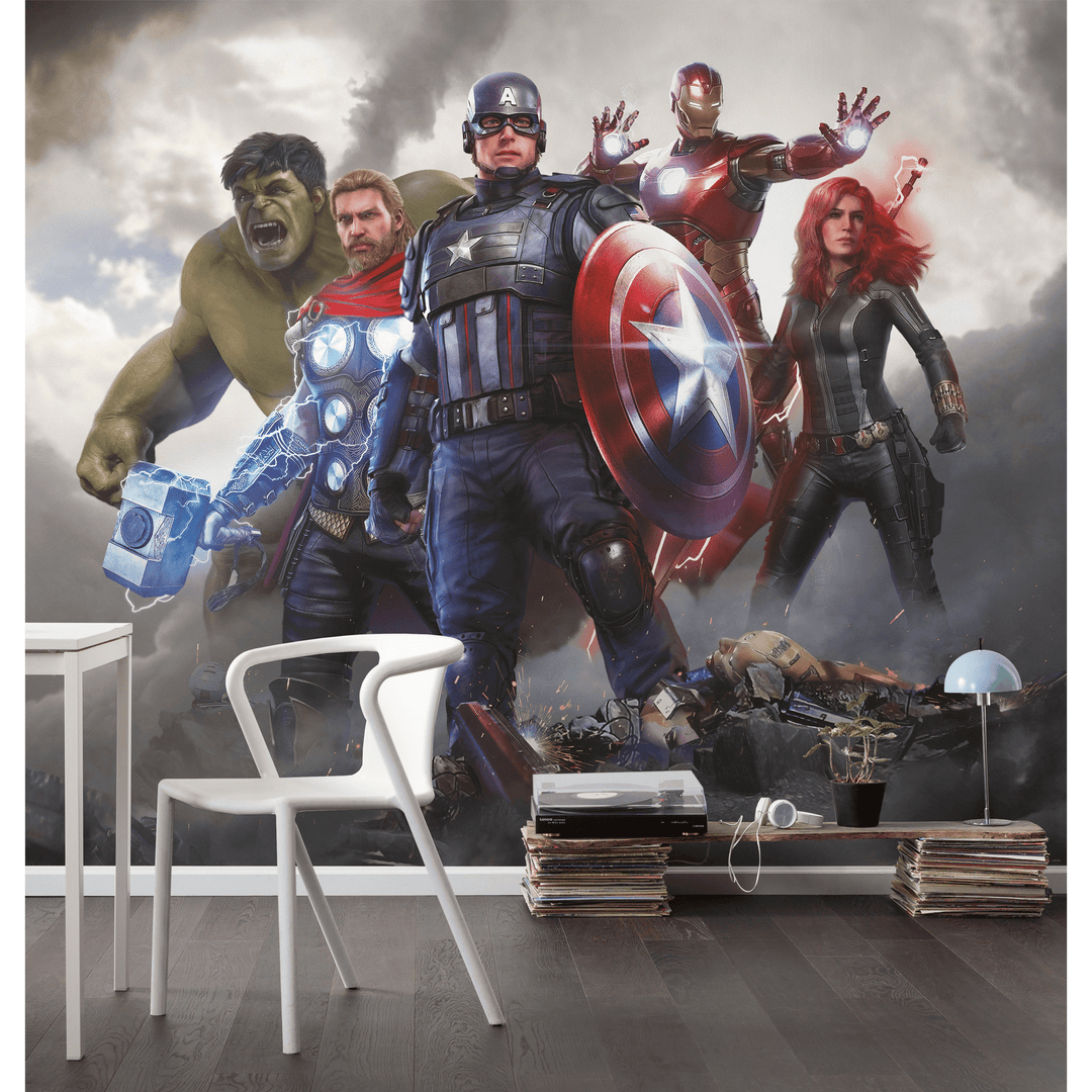 Dein Traumzimmer KOMAR - MARVEL Avengers Working Together I Digitaldrucktapete Fototapeten